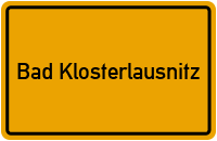 Nach Bad Klosterlausnitz reisen